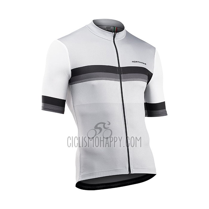 Northwave Cycling Jersey Bib Short 2021 Men Short Sleeve White