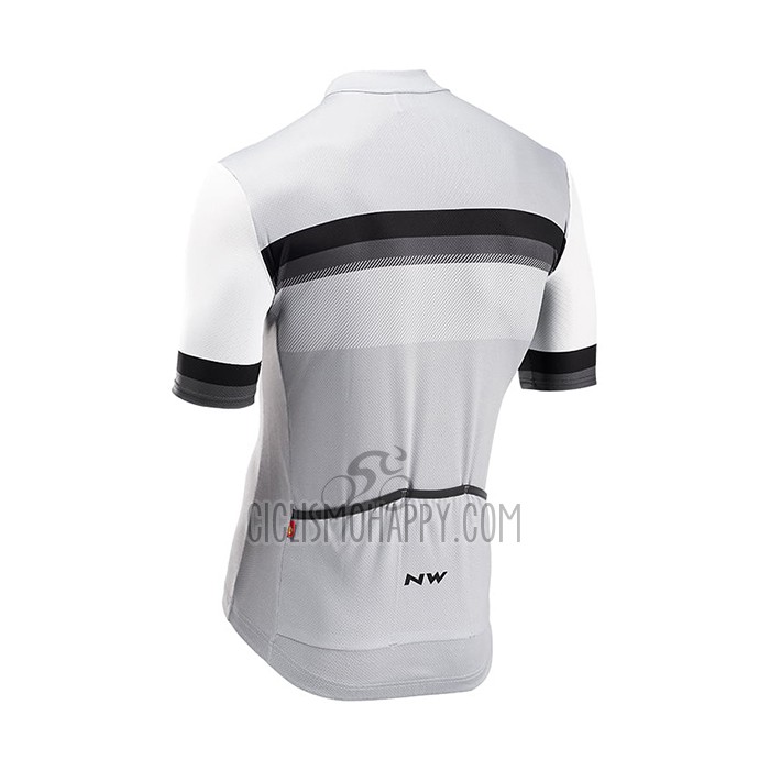 Northwave Cycling Jersey Bib Short 2021 Men Short Sleeve White