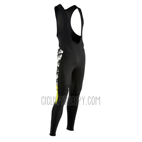 Northwave Cycling Jersey Bib Tight 2017 Men Long Sleeve Black and Camouflage