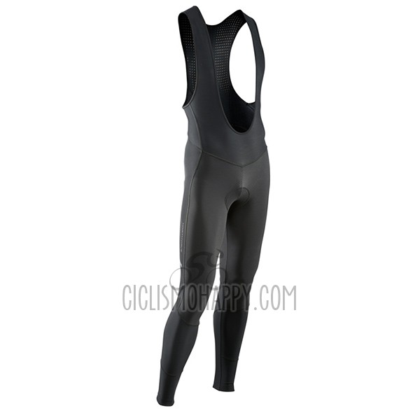 Northwave Cycling Jersey Bib Tight 2017 Men Long Sleeve Black and Green