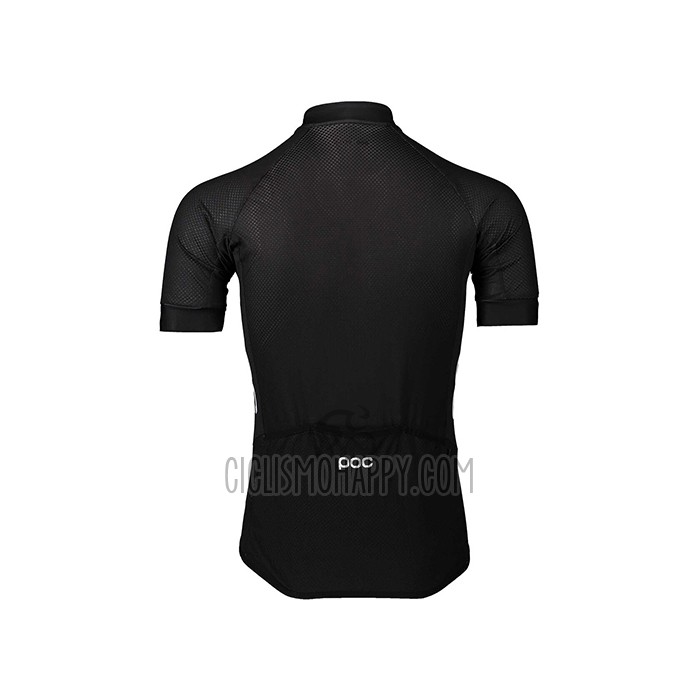 POC Cycling Jersey Bib Short 2021 Men Short Sleeve Black
