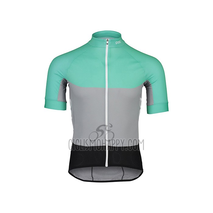 POC Cycling Jersey Bib Short 2021 Men Short Sleeve Green