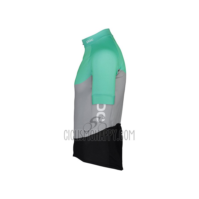 POC Cycling Jersey Bib Short 2021 Men Short Sleeve Green