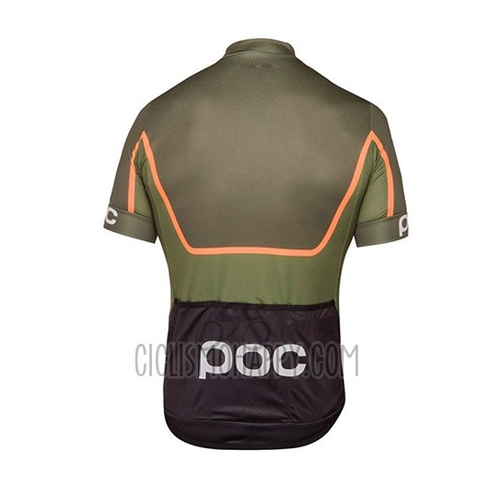 POC Essential Road Block Cycling Jersey Bib Short 2018 Men Short Sleeve Camouflage