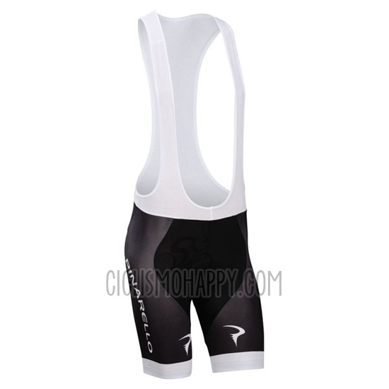 Pinarello Cycling Jersey Bib Short 2014 Men Short Sleeve Black and White