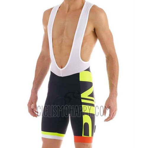 Pinarello Cycling Jersey Bib Short 2016 Men Short Sleeve Black and Green