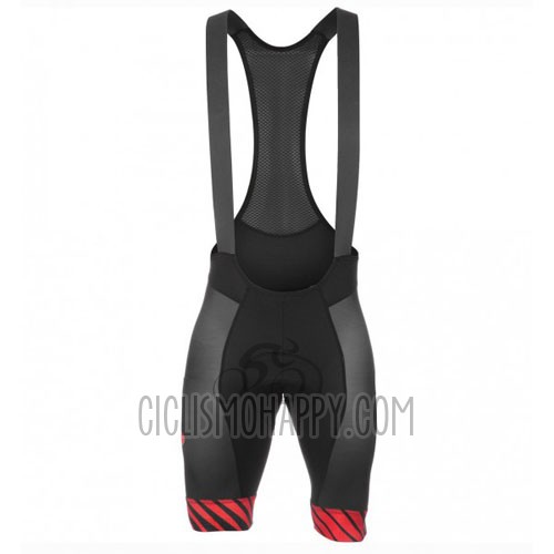 Pinarello Cycling Jersey Bib Short 2016 Men Short Sleeve Black and Red