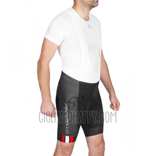Pinarello Cycling Jersey Bib Short 2016 Men Short Sleeve Red and Black