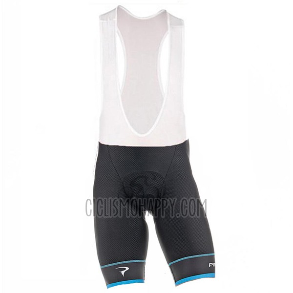 Pinarello Cycling Jersey Bib Short 2017 Men Short Sleeve Blue and Black