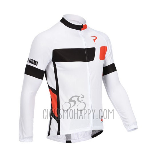 Pinarello Cycling Jersey Bib Tight 2013 Men Long Sleeve Black and White