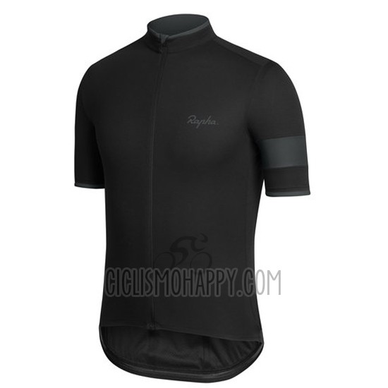 Rapha Cycling Jersey Bib Short 2016 Men Short Sleeve White and Black