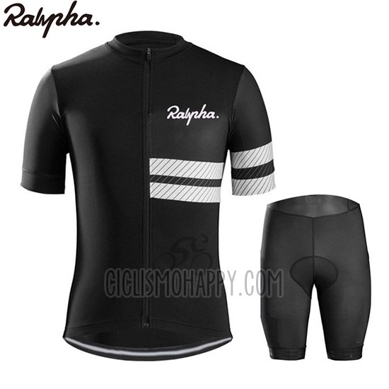 Rapha Cycling Jersey Bib Short 2019 Men Short Sleeve Black