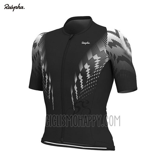 Rapha Cycling Jersey Bib Short 2019 Men Short Sleeve Black White