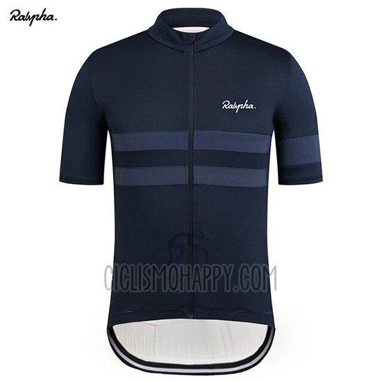 Rapha Cycling Jersey Bib Short 2019 Men Short Sleeve Dark Blue