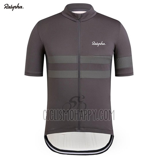 Rapha Cycling Jersey Bib Short 2019 Men Short Sleeve Dark Gray