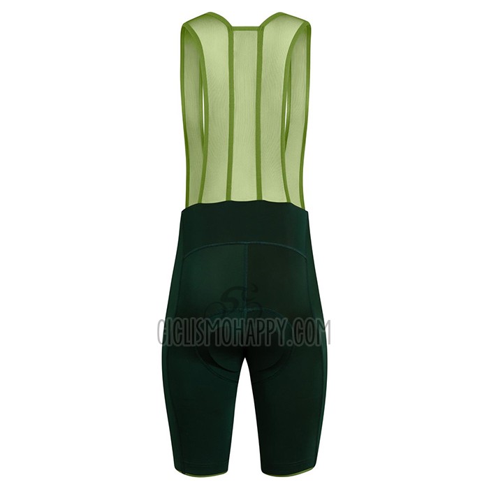Rapha Cycling Jersey Bib Short 2021 Men Short Sleeve Green