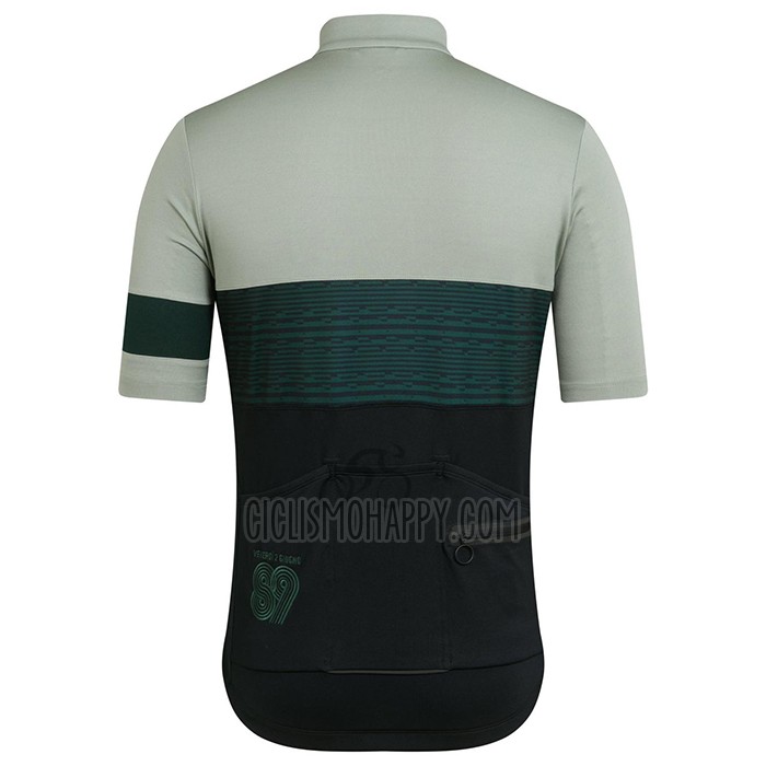 Rapha Cycling Jersey Bib Short 2021 Men Short Sleeve Light Green
