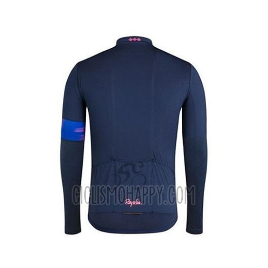 Rapha Cycling Jersey Bib Tight 2020 Men Long Sleeve Dark Blue