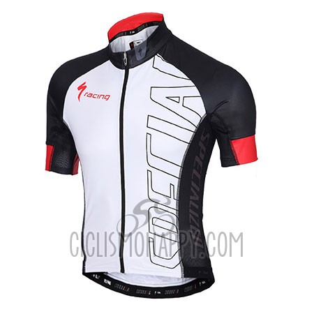 Specialized Cycling Jersey Bib Short 2015 Men Short Sleeve Black and White