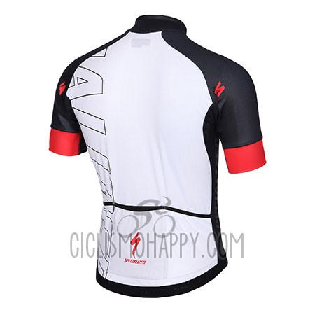 Specialized Cycling Jersey Bib Short 2015 Men Short Sleeve Black and White