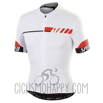 Specialized Cycling Jersey Bib Short 2015 Men Short Sleeve White