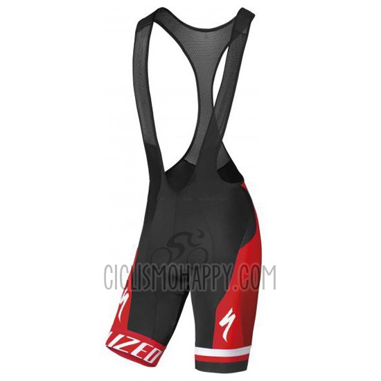 Specialized Cycling Jersey Bib Short 2016 Men Short Sleeve Black and Red