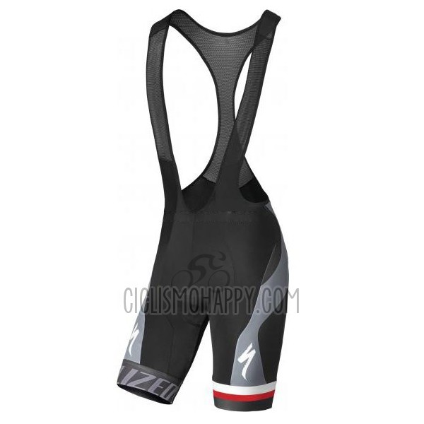 Specialized Cycling Jersey Bib Short 2016 Men Short Sleeve Dark Red and Black