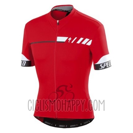 Specialized Cycling Jersey Bib Short 2016 Men Short Sleeve Deep Red