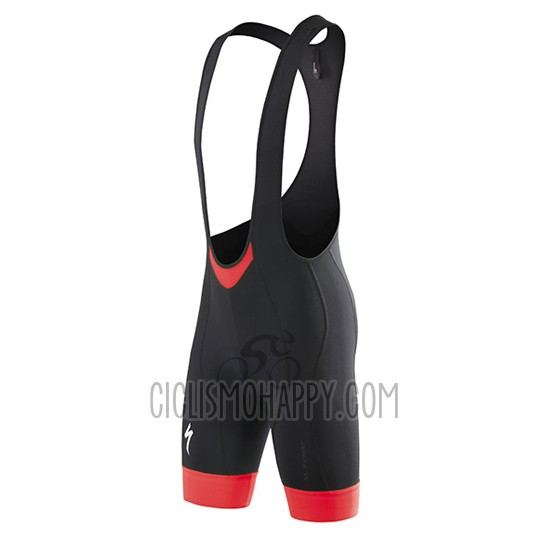 Specialized Cycling Jersey Bib Short 2016 Men Short Sleeve Red White Black