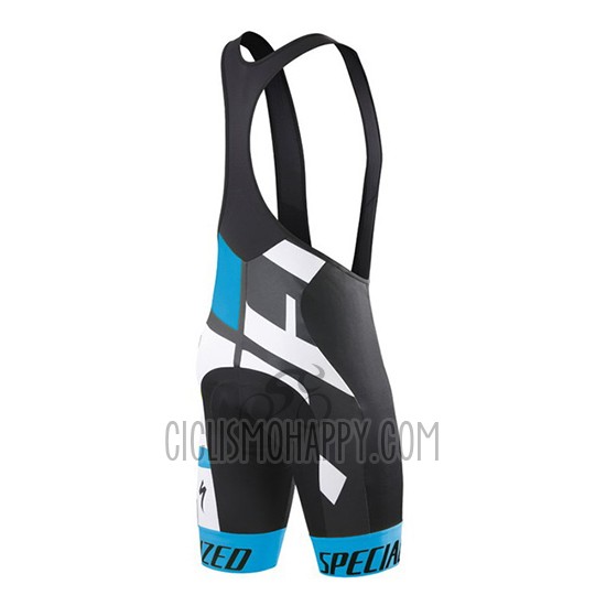 Specialized Cycling Jersey Bib Short 2016 Men Short Sleeve White and Sky Blue