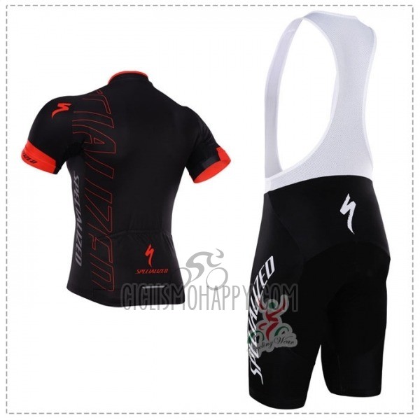 Specialized Cycling Jersey Bib Short 2018 Men Short Sleeve Black Red