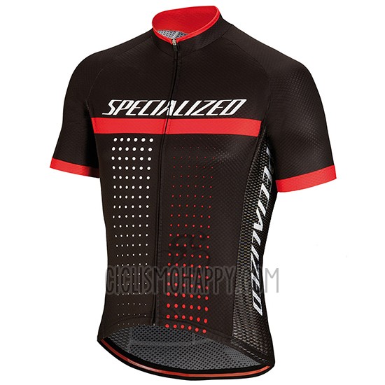 Specialized Cycling Jersey Bib Short 2018 Men Short Sleeve Black White Red