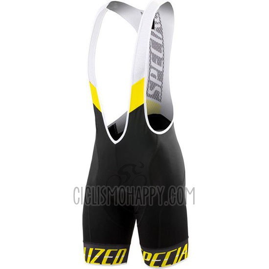 Specialized Cycling Jersey Bib Short 2018 Men Short Sleeve Black Yellow White