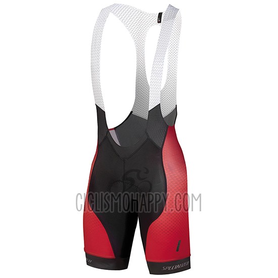 Specialized Cycling Jersey Bib Short 2018 Men Short Sleeve Red White Black