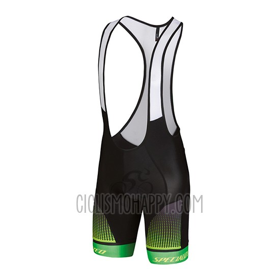Specialized Cycling Jersey Bib Short 2018 Men Short Sleeve Yellow Green Black