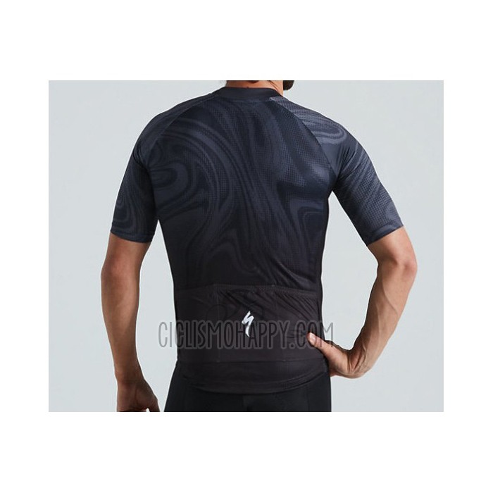 Specialized Cycling Jersey Bib Short 2021 Men Short Sleeve Black Blue