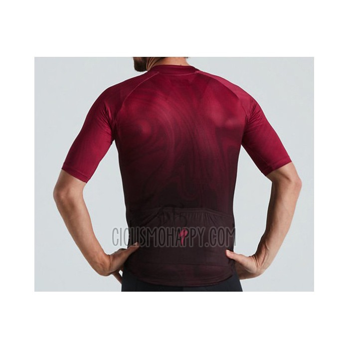 Specialized Cycling Jersey Bib Short 2021 Men Short Sleeve Black Red