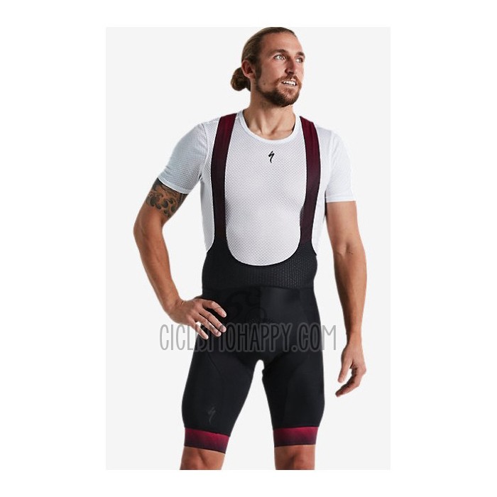 Specialized Cycling Jersey Bib Short 2021 Men Short Sleeve Black Red