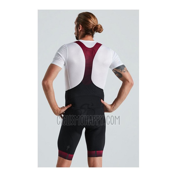 Specialized Cycling Jersey Bib Short 2021 Men Short Sleeve Black Red
