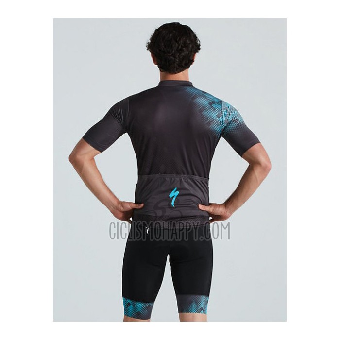 Specialized Cycling Jersey Bib Short 2021 Men Short Sleeve Blue Black