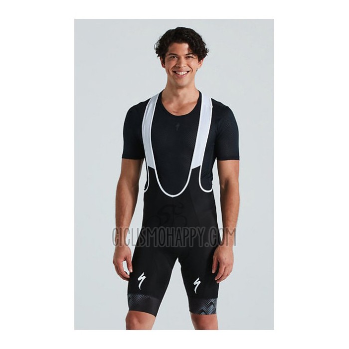 Specialized Cycling Jersey Bib Short 2021 Men Short Sleeve Blue Black