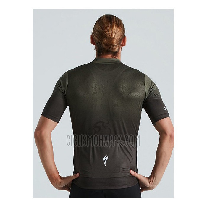 Specialized Cycling Jersey Bib Short 2021 Men Short Sleeve Green