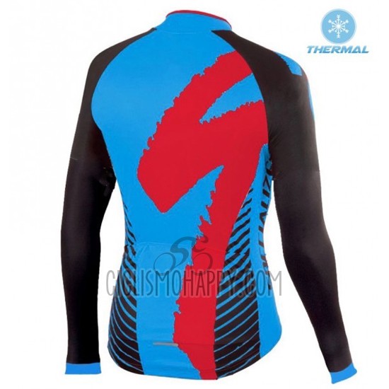 Specialized Cycling Jersey Bib Tight 2016 Men Long Sleeve Black and Blue