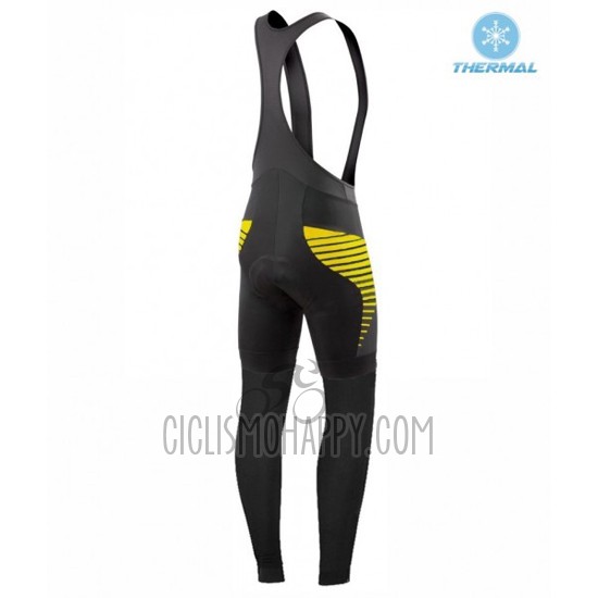 Specialized Cycling Jersey Bib Tight 2016 Men Long Sleeve Black and Yellow