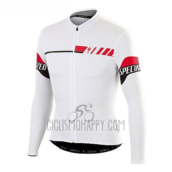 Specialized Cycling Jersey Bib Tight 2016 Men Long Sleeve White