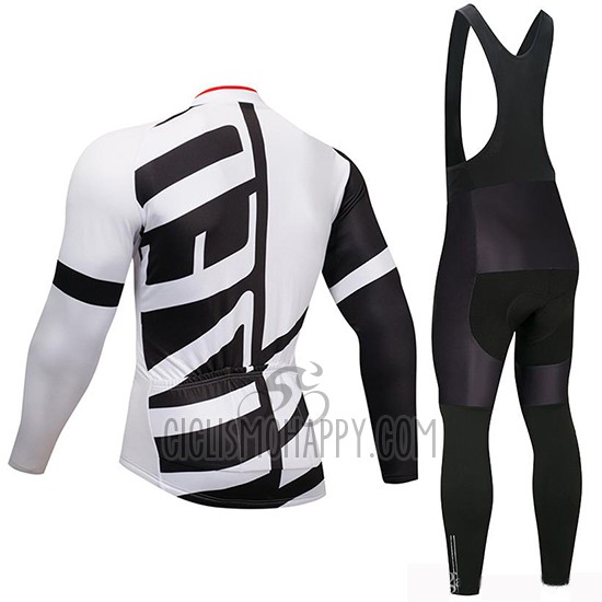 Specialized Cycling Jersey Bib Tight 2019 Men Long Sleeve Black White