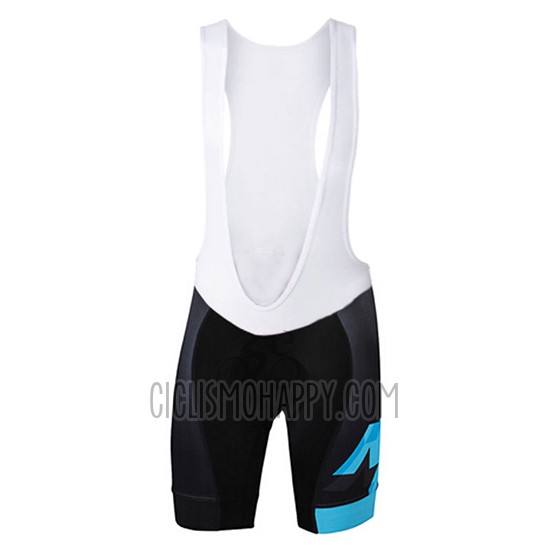 Sportful Cycling Jersey Bib Short 2017 Men Short Sleeve Black and Blue