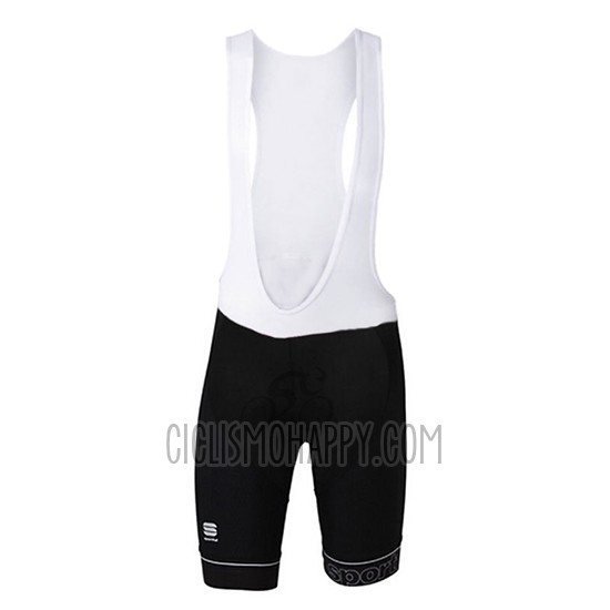 Sportful Cycling Jersey Bib Short 2017 Men Short Sleeve Black and Red