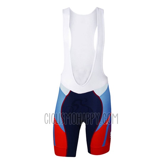 Sportful Cycling Jersey Bib Short 2017 Men Short Sleeve Blue