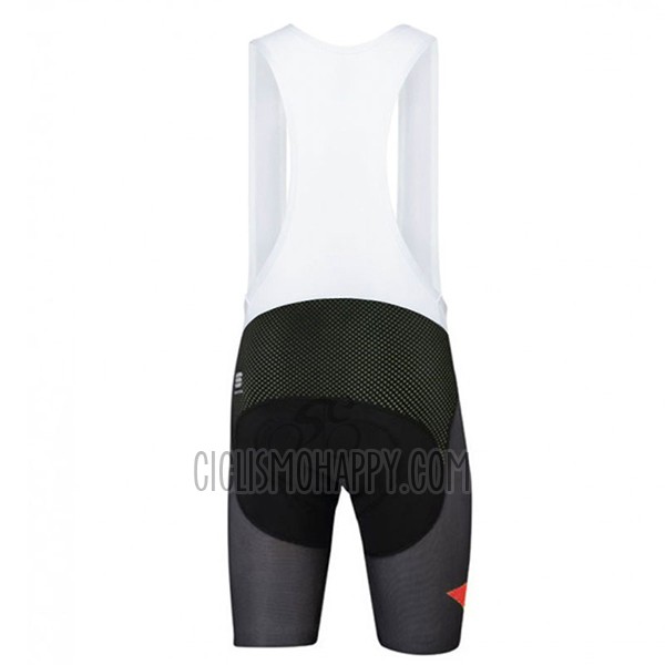 Sportful Cycling Jersey Bib Short 2017 Men Short Sleeve Red and Black